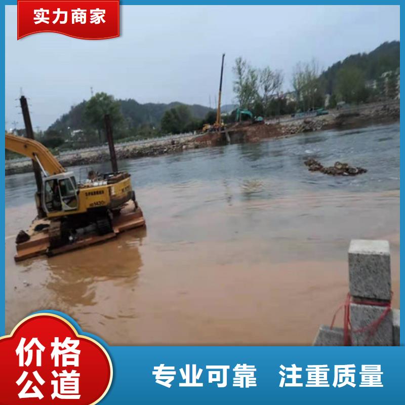 水下安装取水管道实力雄厚本地施工公司当地货源