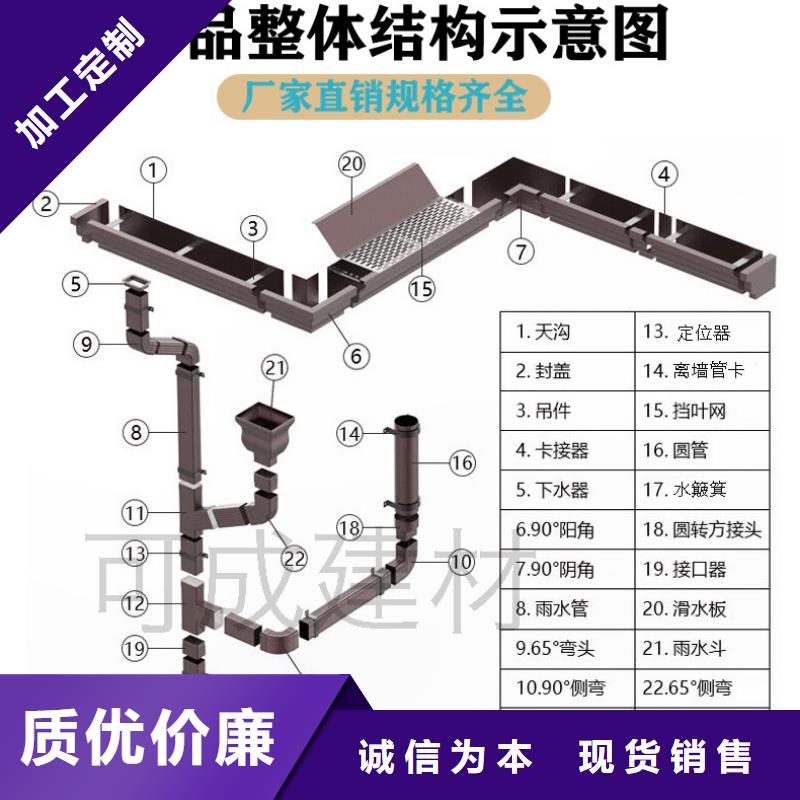 天沟水槽尺寸在线咨询48小时发货