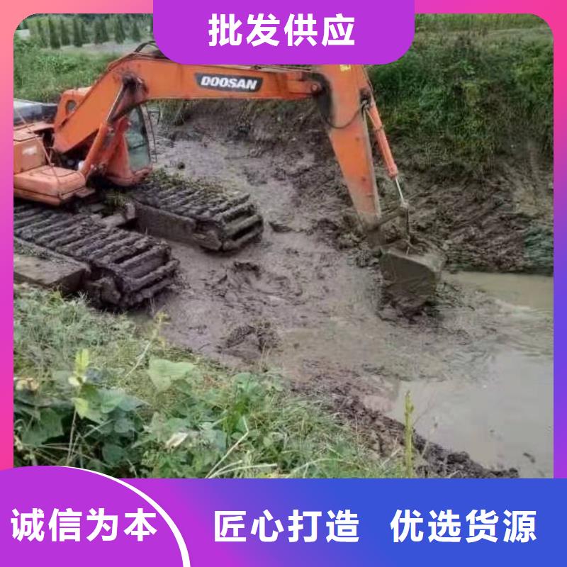 河道清淤挖掘机租赁定制当地服务商