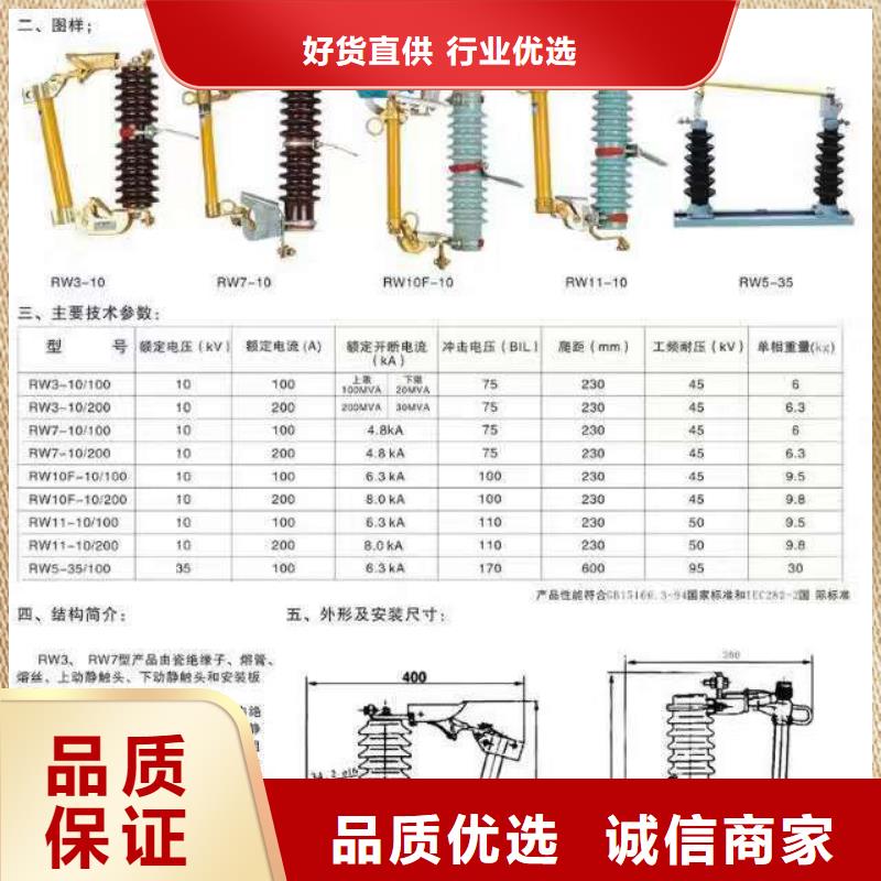 【高压熔断器】RW12-15/100A欢迎新老客户垂询