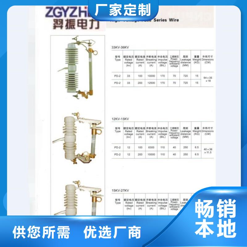 【跌落式保险】高压熔丝具HRW12-12F/200A自产自销