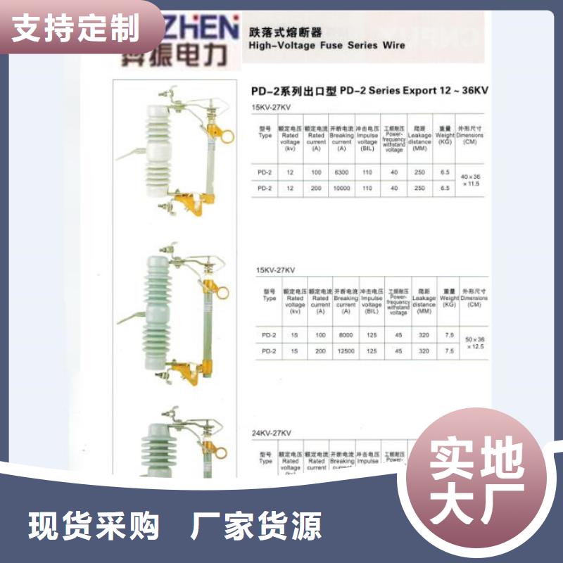 【跌落式熔断器】HPRW12-12/100A浙江羿振电气有限公司多年实力厂家