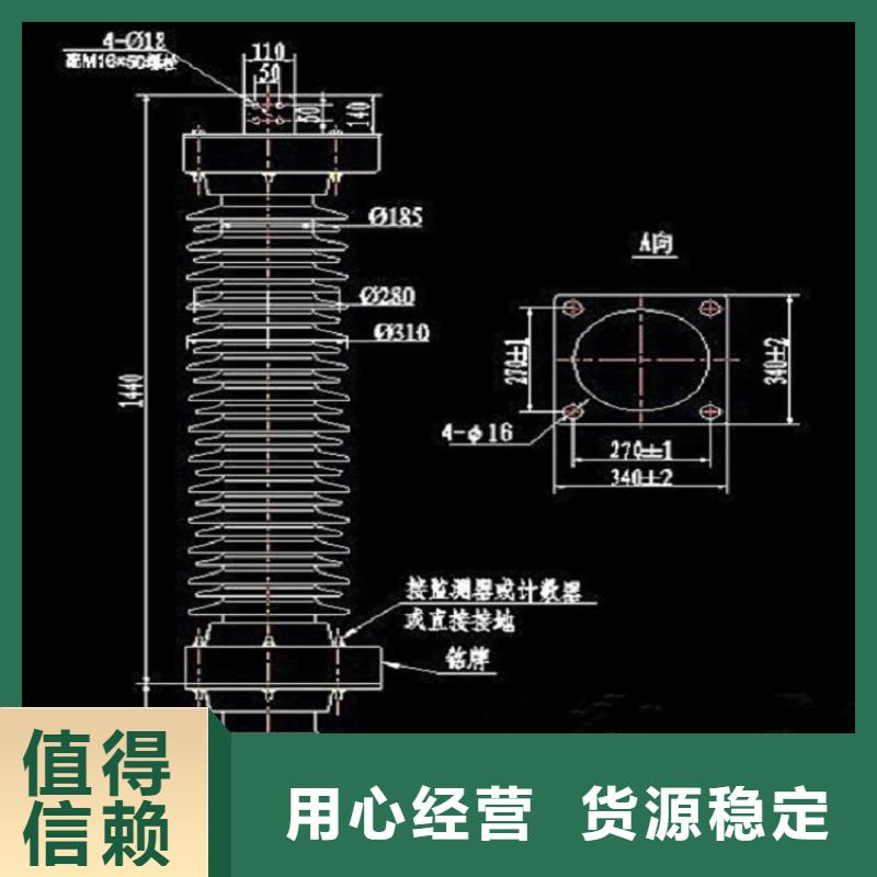 避雷器YH5CX5-100/260【羿振电气】当地服务商