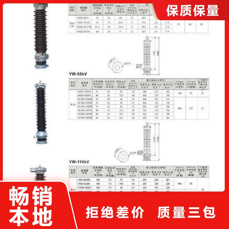 氧化锌避雷器YH5WZ-51/134Q【羿振电力】本地货源