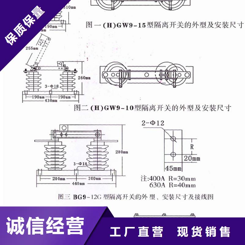 【羿振电气】高压隔离开关*HGW9-10G(W)/400A量大从优严格把控每一处细节