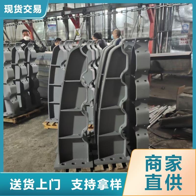 景观不锈钢复合管护栏立柱-质量可靠专注生产N年