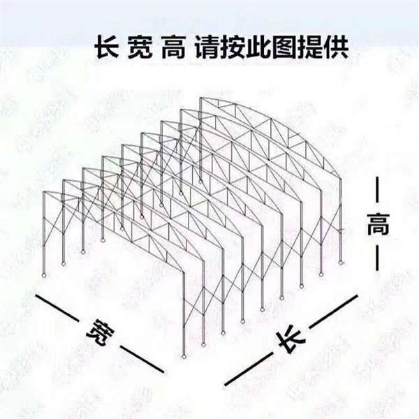 推拉篷来图定制客户好评