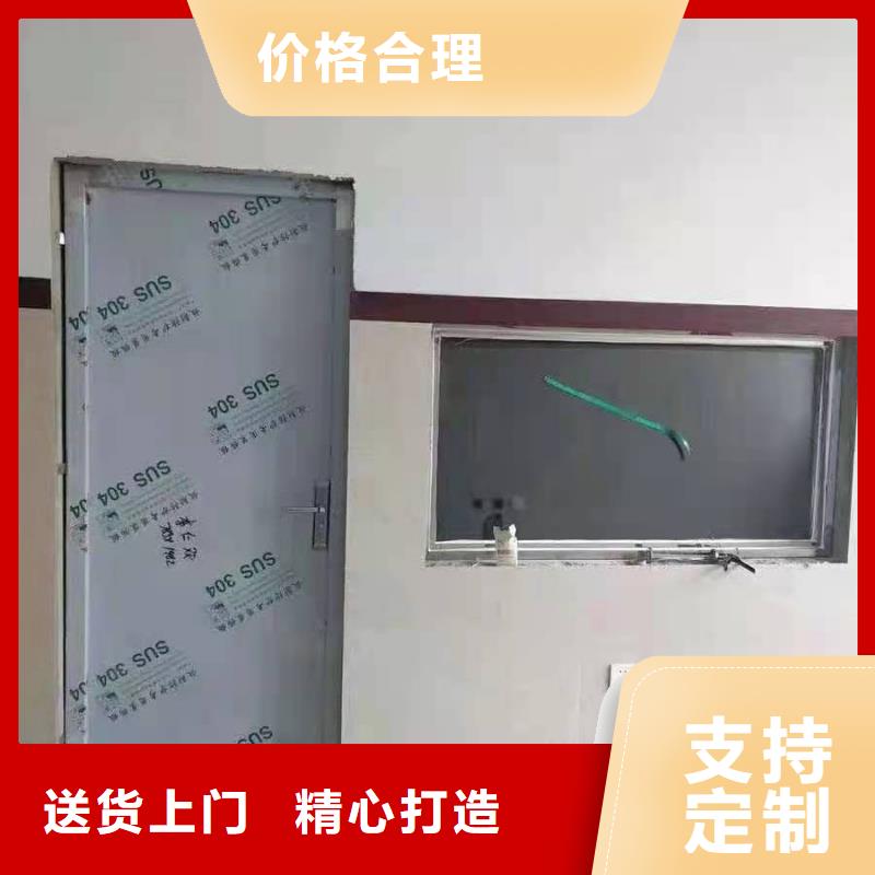 保质保量：牙片室射线防护铅门实拍展现