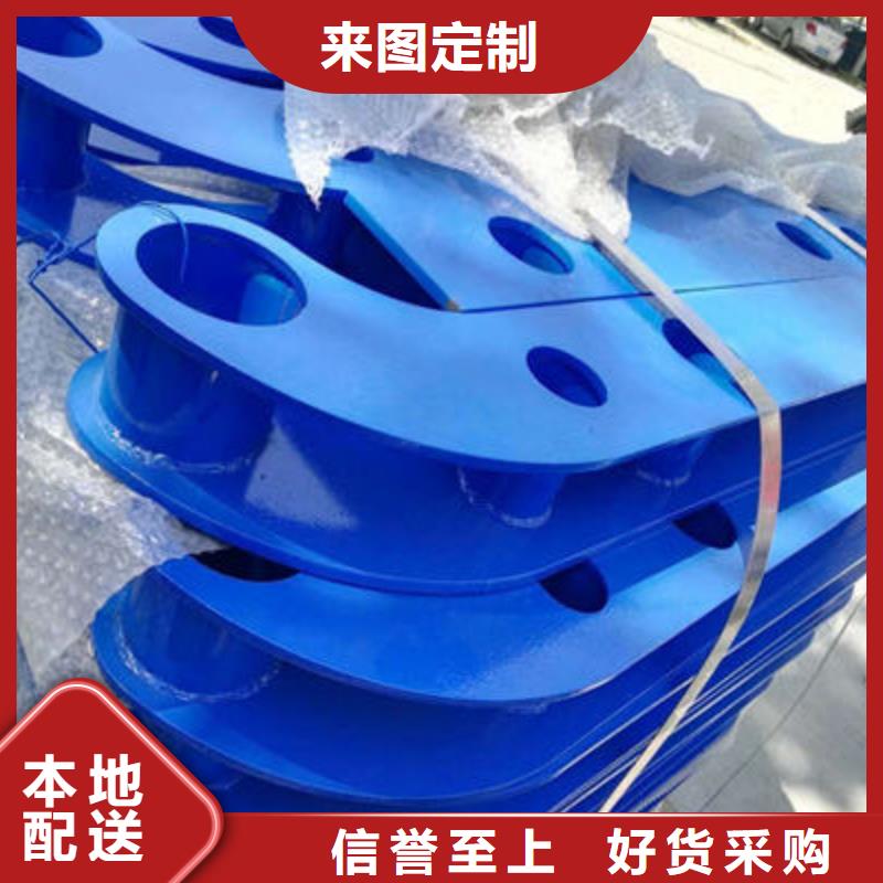 桥梁防撞护栏-【热镀锌立柱】供货及时标准工艺