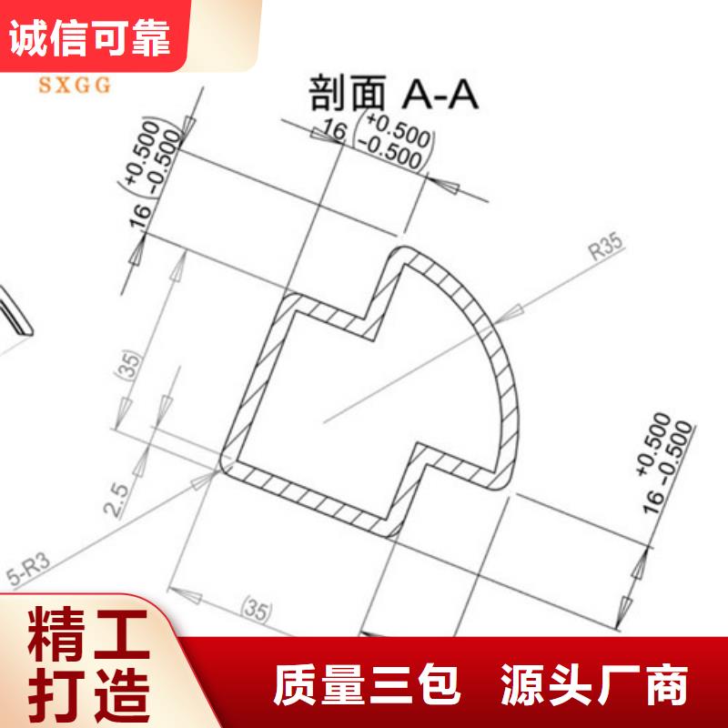 桥梁护栏用直角三角管带钢焊接源头把关放心选购