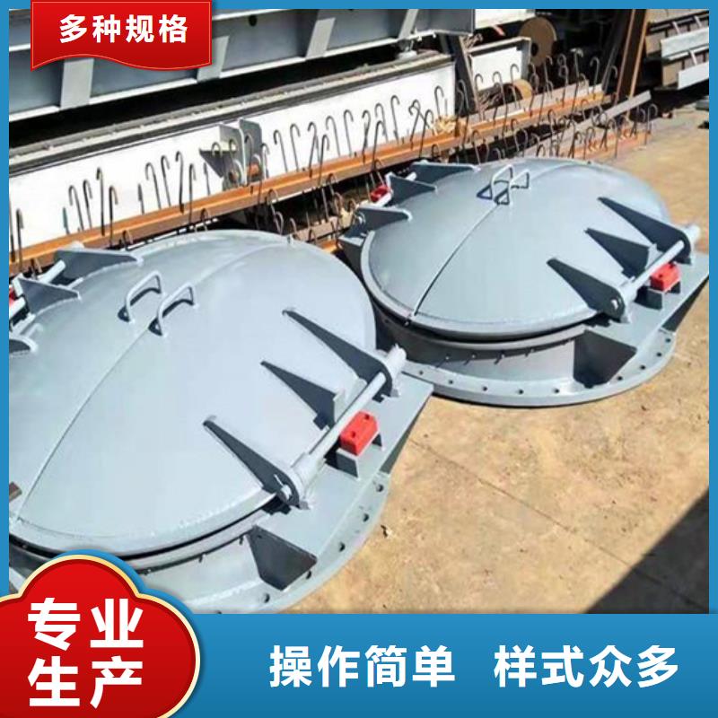 侧开式拍门钢制圆拍门质优价廉买的放心