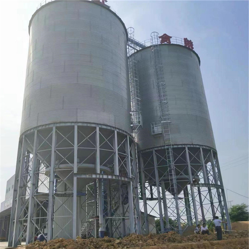 厂家热线大型立式粮食筒仓