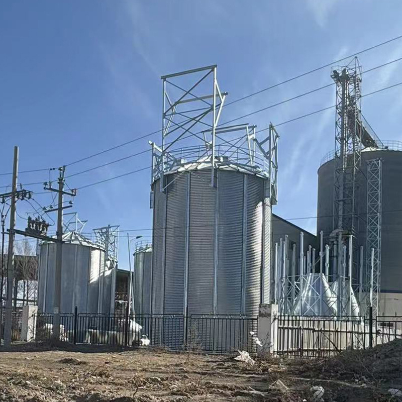 装配式钢板仓_镀锌板粮仓定金锁价