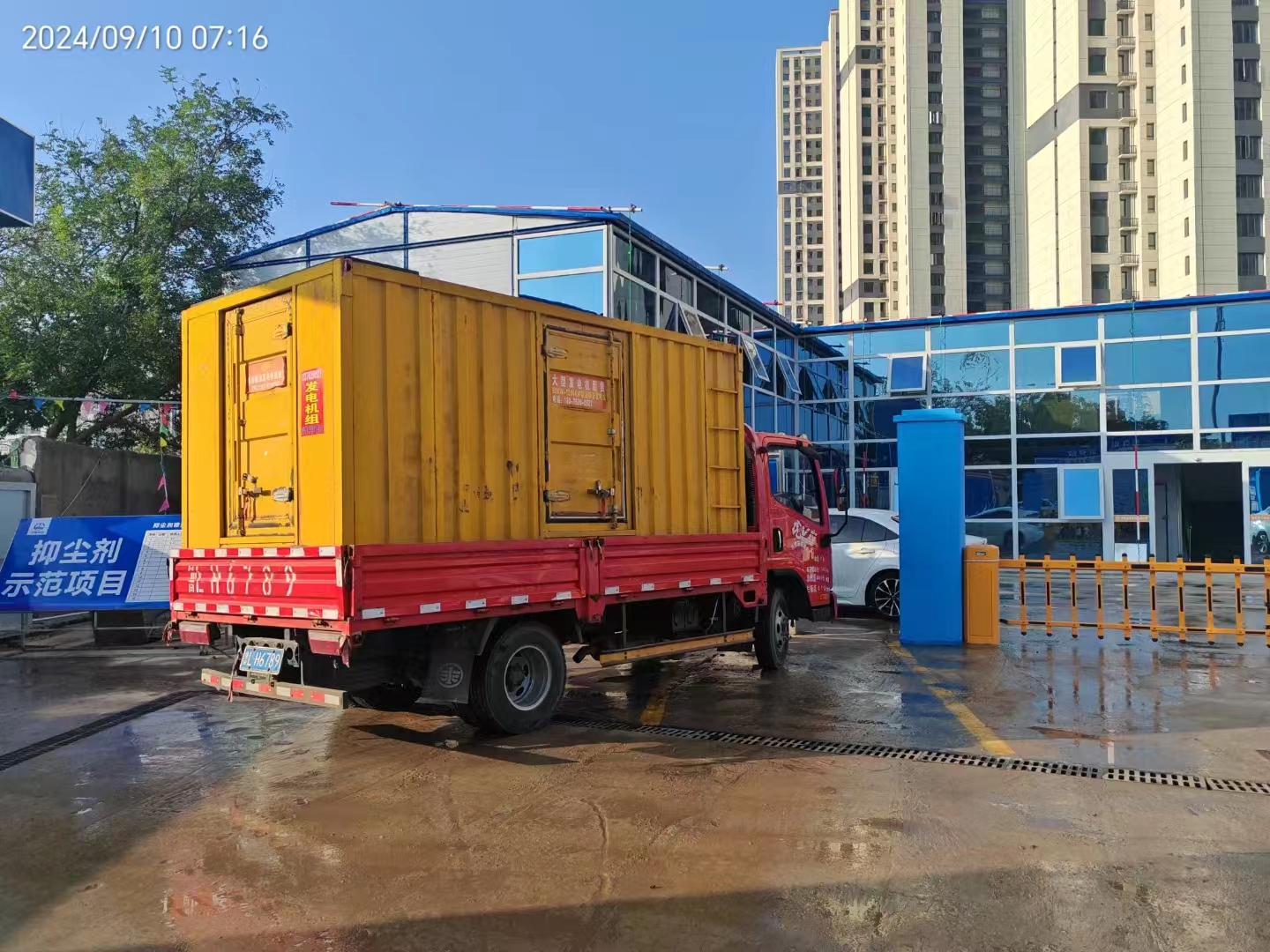 和政发电车租赁多家仓库发货