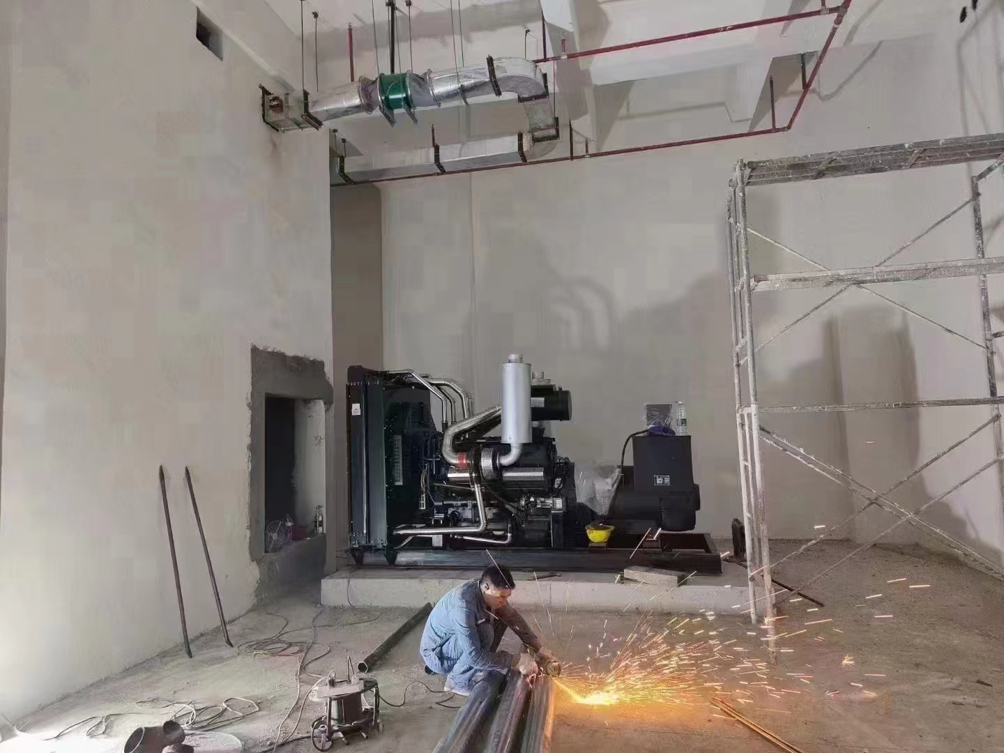 二七发电机租赁价格当地经销商