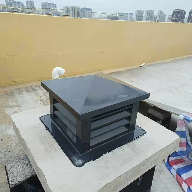 抜气式防风雨防倒灌金属负压风帽