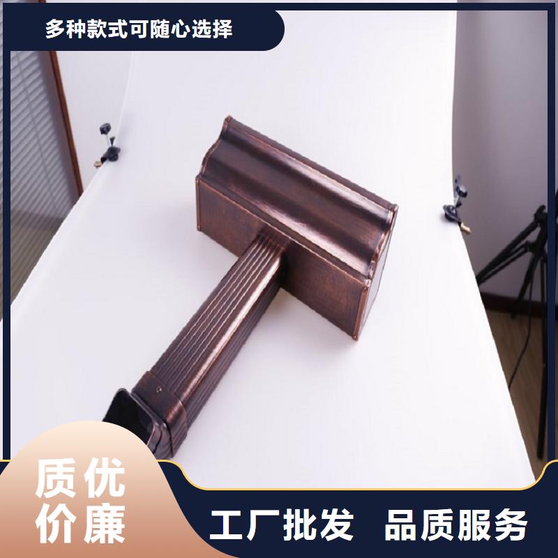 白灰色彩钢雨水管实体厂家同城货源