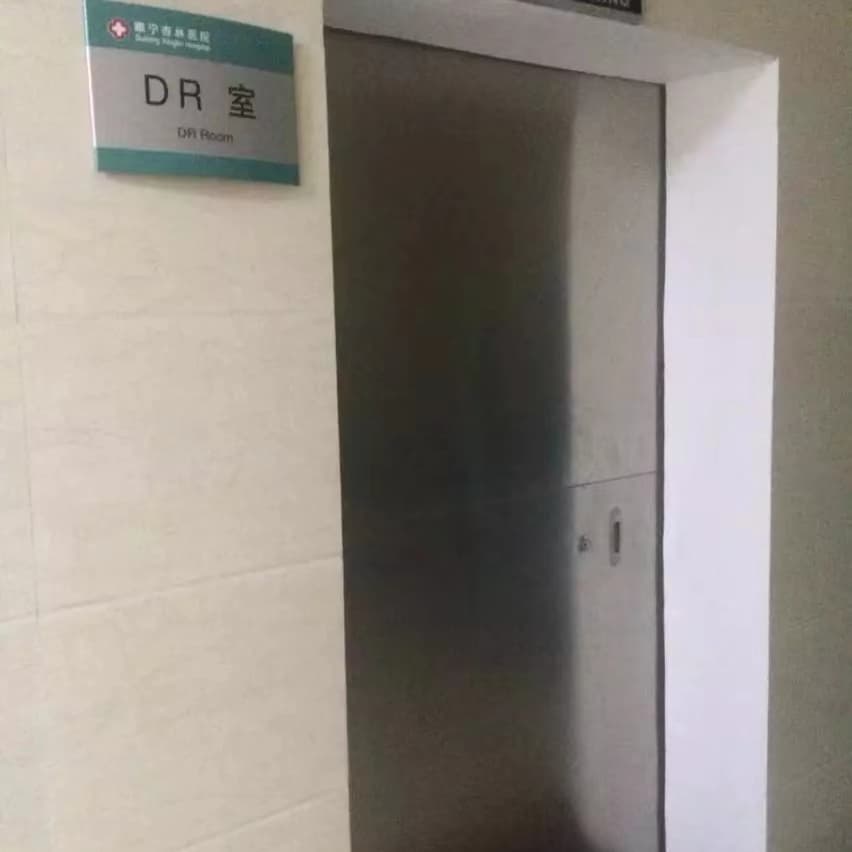 铅门防护门厚铅板来图加工定制