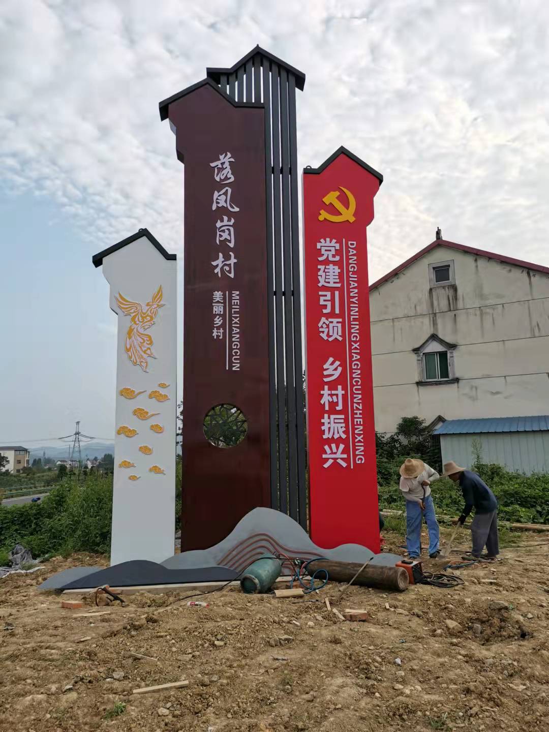 大型雕塑精神堡垒质量放心同城生产厂家