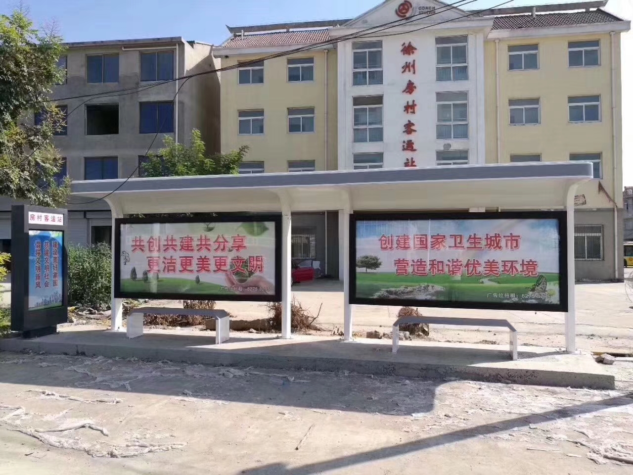 候车亭商场精神堡垒库存量大好货直销
