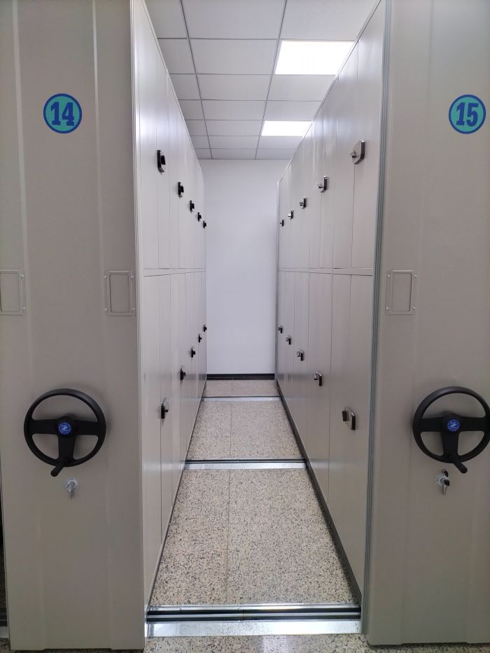 档案柜智能型密集档案柜检验发货