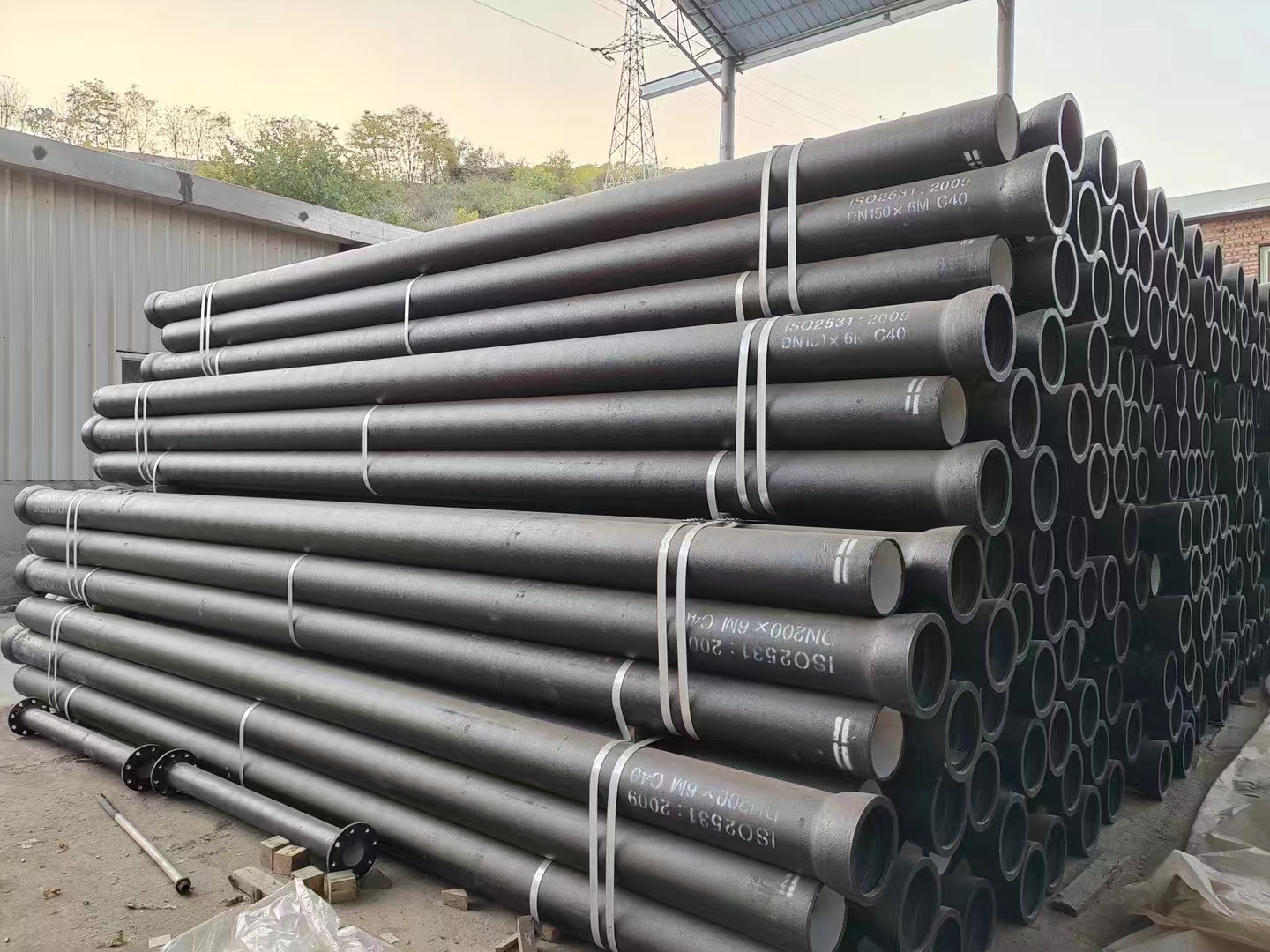 国标DN1200球墨铸铁管售后无忧建通铸造厂家同城经销商