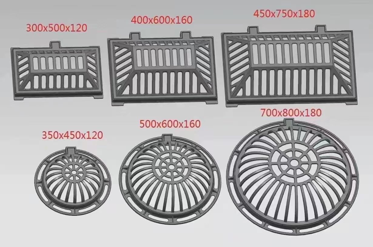 树脂篦子300*500源头厂家建通铸造厂家一站式采购