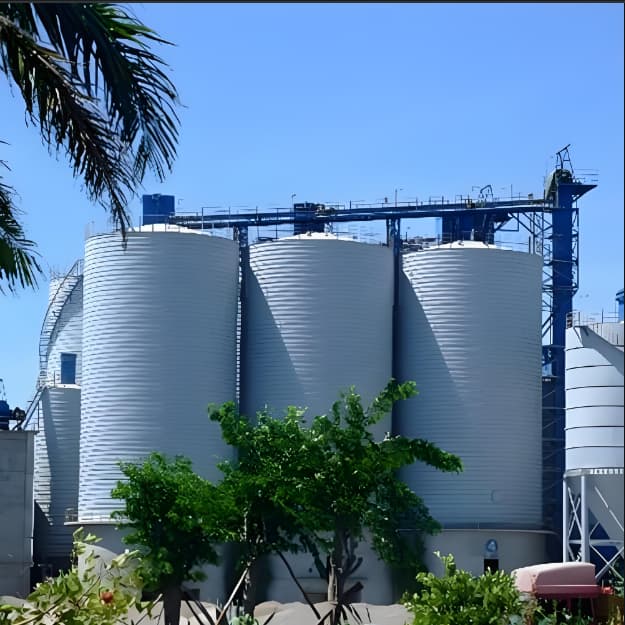 9千吨镀锌钢板仓_厂家定制