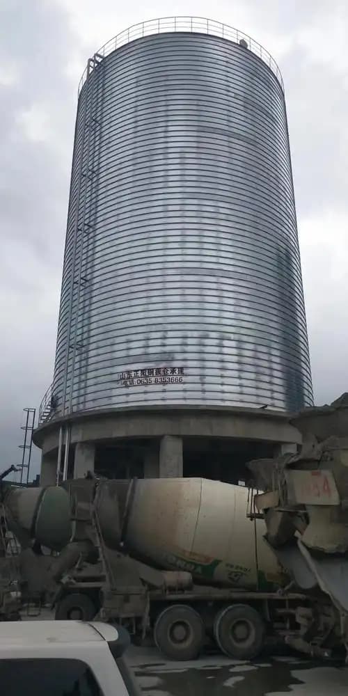 3000立方镀锌钢板仓制造厂家