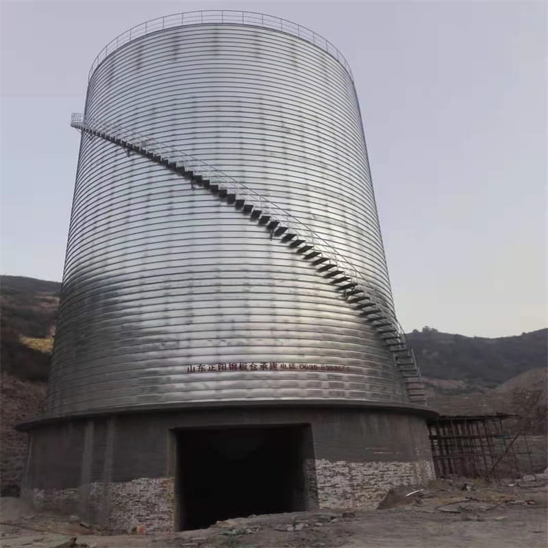 现货供应2000立方镀锌钢板仓_诚信企业