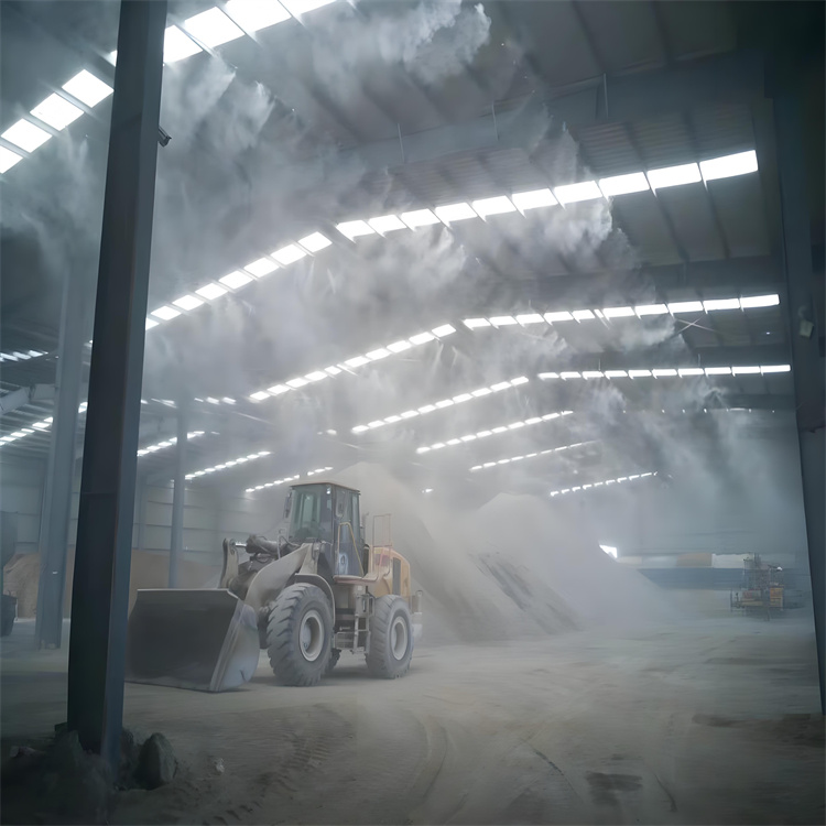 订购搅拌站料场喷雾降尘