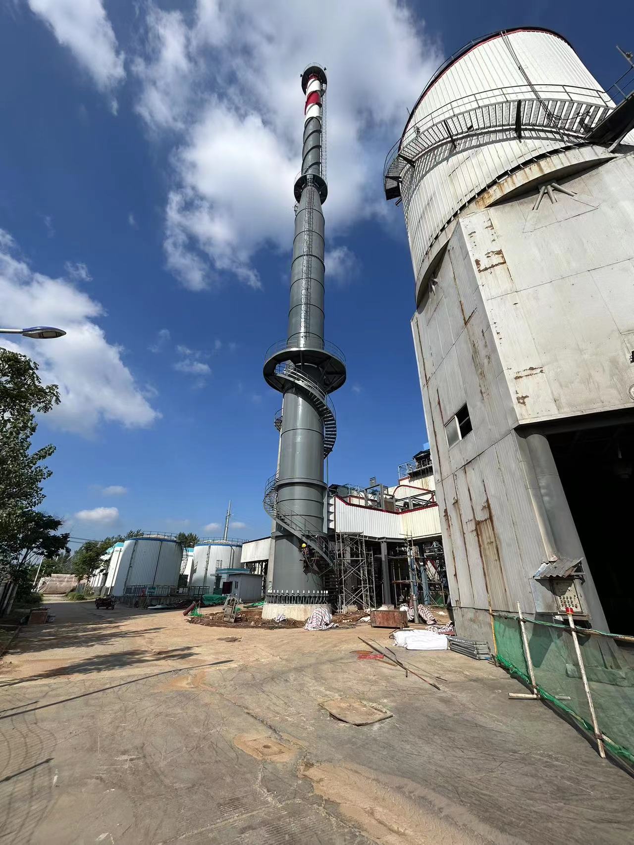 100m烟囱新建报价