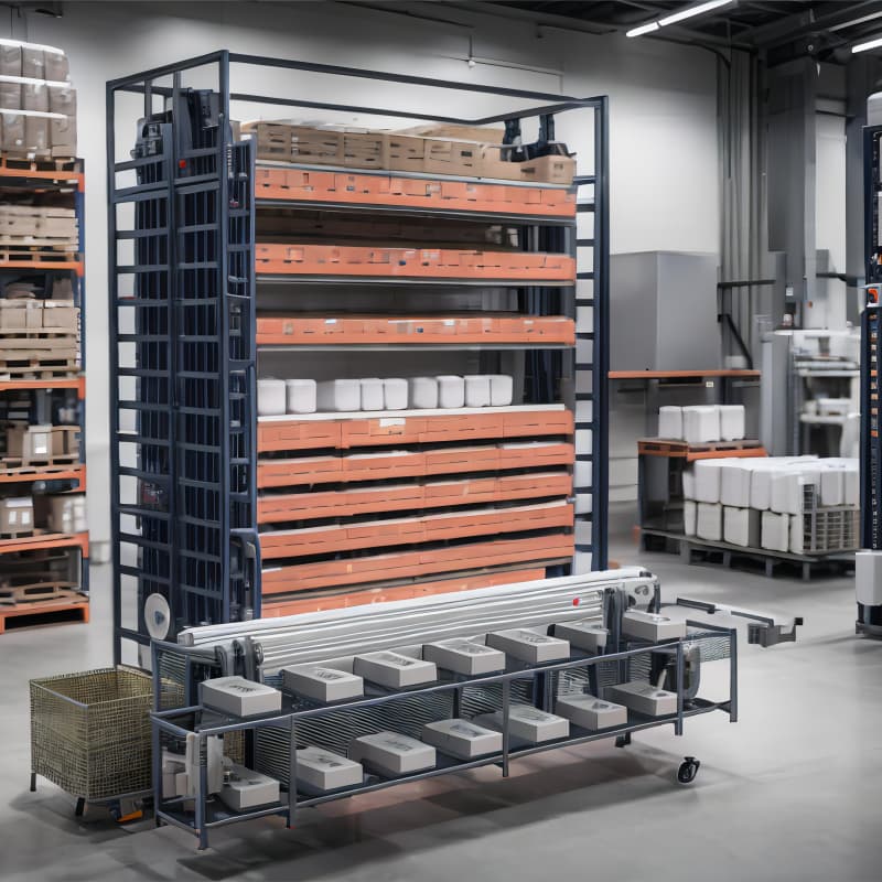 28米高跨多楼层立体升降柜型号齐全星龙