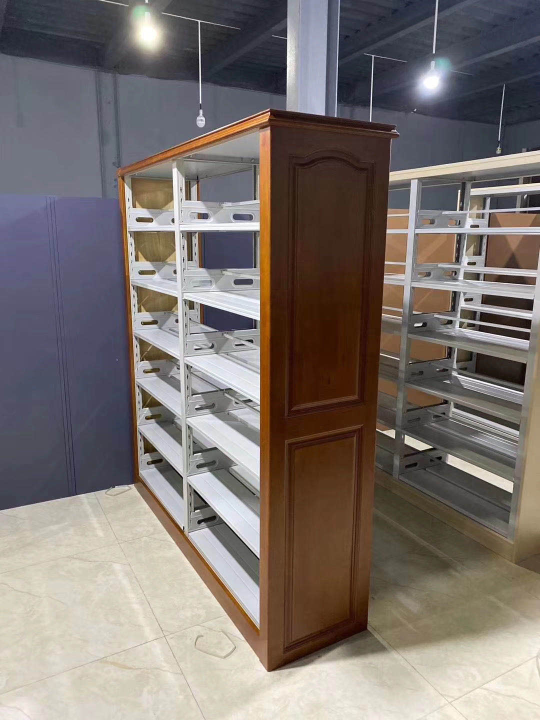 钢制书架学校图书架诚信商家